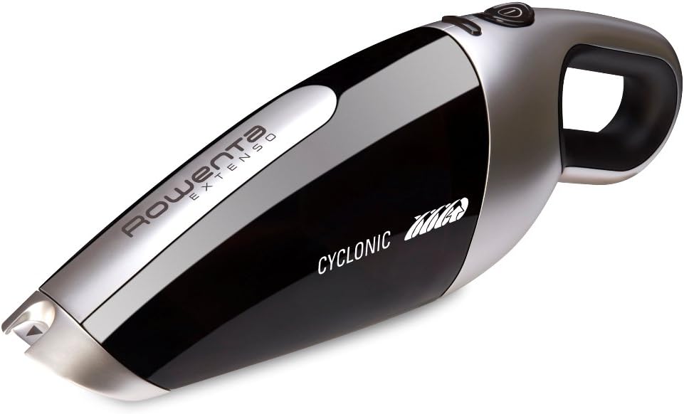 Rowenta EXTENSO DRY (AC4769) Handstaubsauger kabellos Cyclonic 7,2 V, 350 ml Staubaufnahme, kabellos, Betriebszeit 16 Min., integrierte Teleskopfugendüse, chocolate/perlmutt metallic - re:tech