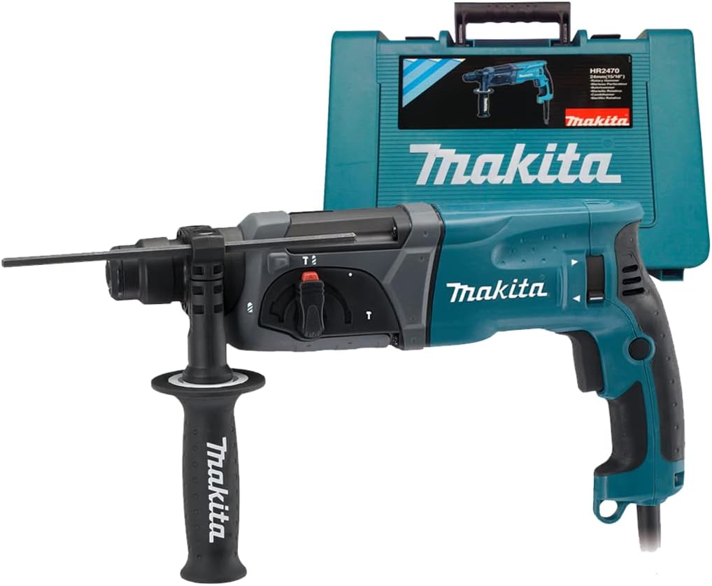 Makita HR2470 SDS‑Plus Bohr & Meißelhammer • 780 W • 24 mm • Koffer‑Set