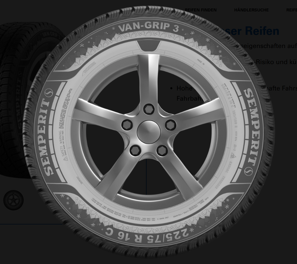 Semperit Van‑Grip 3 235/65 R16C – M+S robuster Winterreifen für Vans mit 3PMSF - re:tech