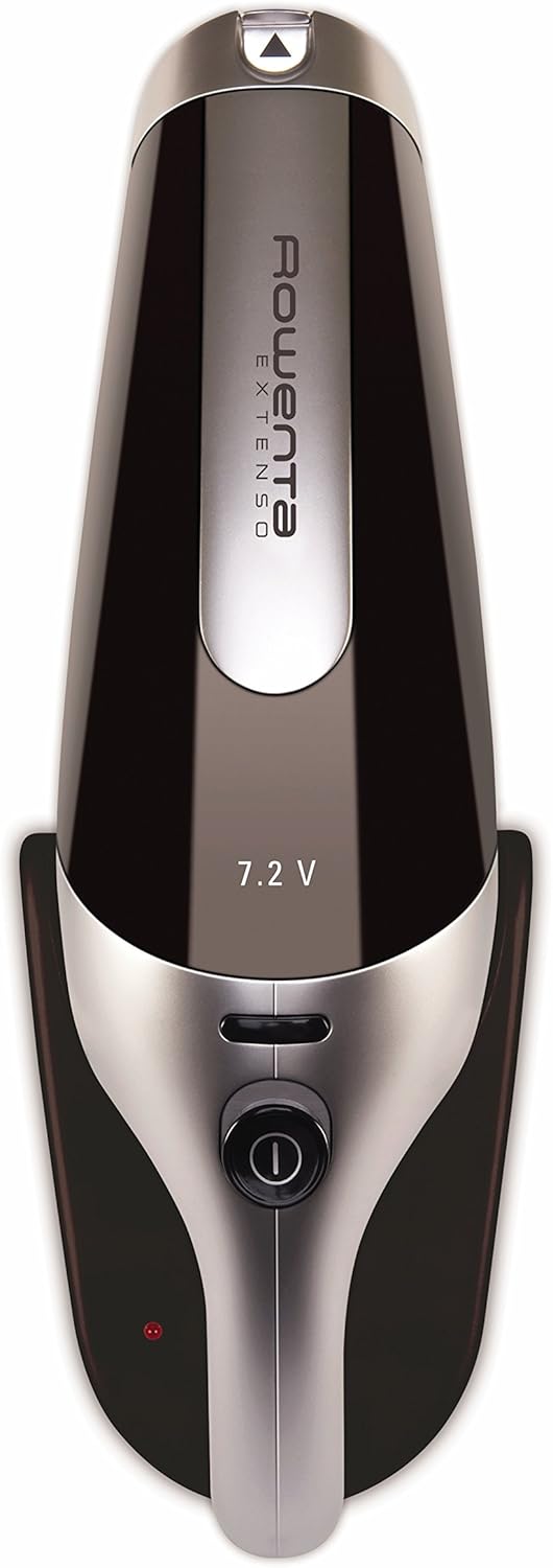 Rowenta EXTENSO DRY (AC4769) Handstaubsauger kabellos Cyclonic 7,2 V, 350 ml Staubaufnahme, kabellos, Betriebszeit 16 Min., integrierte Teleskopfugendüse, chocolate/perlmutt metallic - re:tech