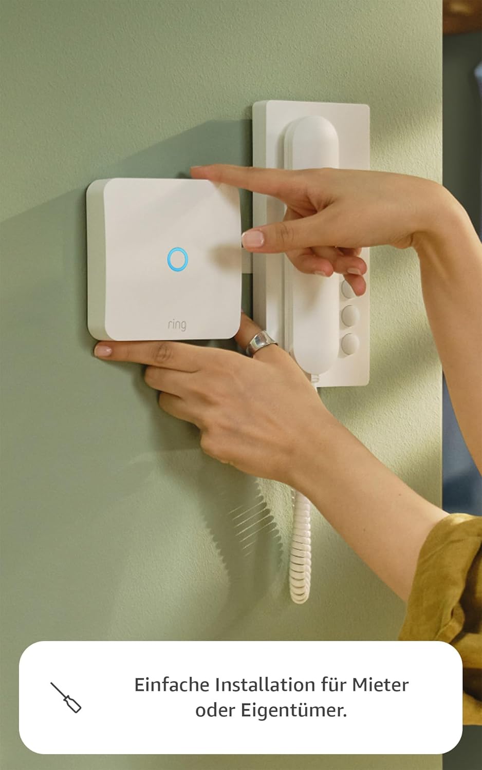 Ring Intercom Audio | Mach deine Gegensprechanlage intelligenter | Audio-Streaming, virtuelle Schlüssel und Fernzugriff | Zur Selbstinstallation