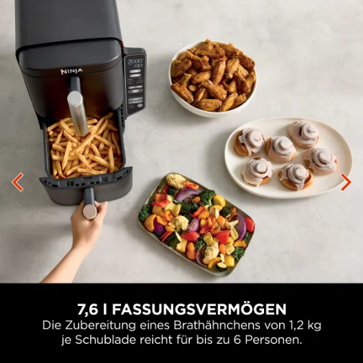 Zubereitung mit SYNC-Funktion – alles gleichzeitig fertig