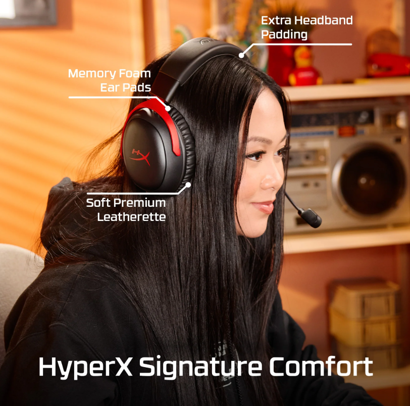 HP HyperX Cloud III S Wireless Weiß – Kabelloses Gaming-Headset mit 3D-Audio & 120h Akkulaufzeit - re:tech