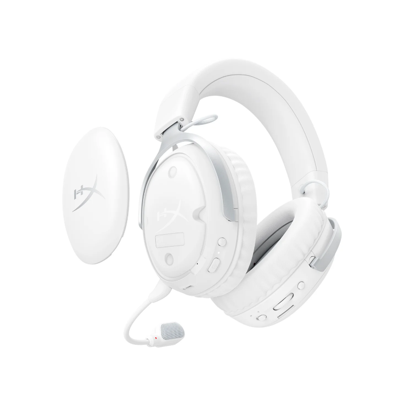HP HyperX Cloud III S Wireless Weiß – Kabelloses Gaming-Headset mit 3D-Audio & 120h Akkulaufzeit - re:tech