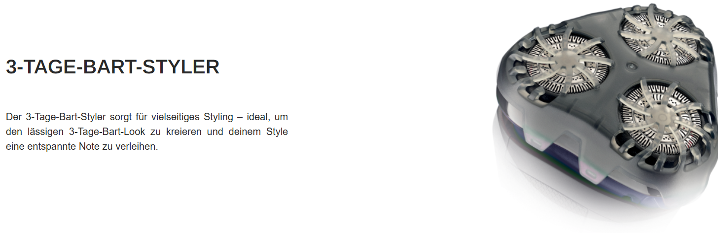 Remington R3 Style Series Rotationsrasierer R3002 - re:tech