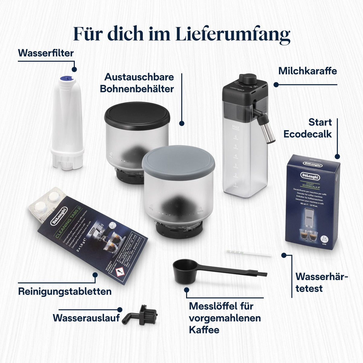 De'Longhi Rivelia Start EXAM420.55.BXL Kaffeevollautomat mit LatteCrema Hot & Cold Brew – Schwarz