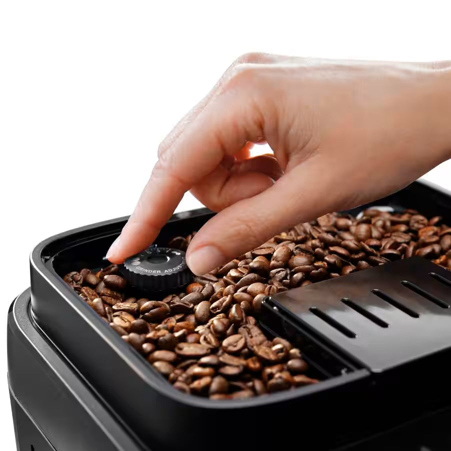 De'Longhi Magnifica Evo ECAM290.31.SB Kaffeevollautomat mit Milchaufschäumer – Silber/Schwarz