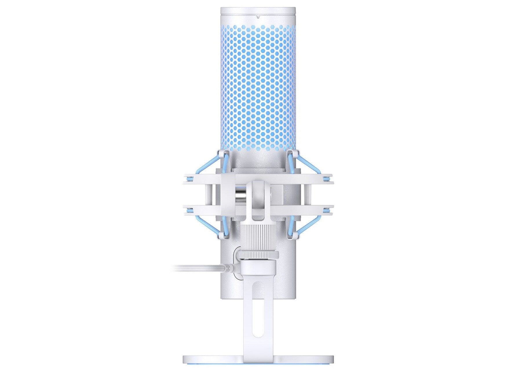 HP HyperX QuadCast 2 USB-Mikrofon (Frost) – AN1D9AA, Studio‑Qualität & RGB - re:tech