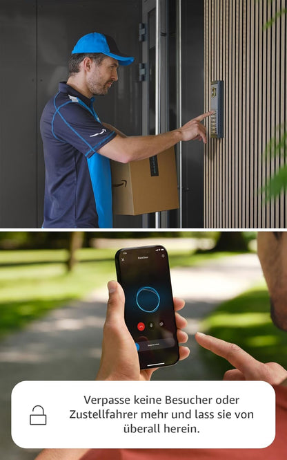 Ring Intercom Audio | Mach deine Gegensprechanlage intelligenter | Audio-Streaming, virtuelle Schlüssel und Fernzugriff | Zur Selbstinstallation