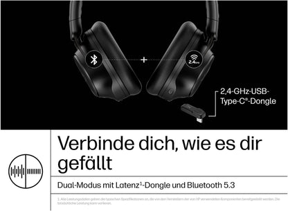 HP HyperX Cloud Mix II Wireless – Gaming-Headset mit Dual-Mode & Hi-Res-Audio (Schwarz) - re:tech