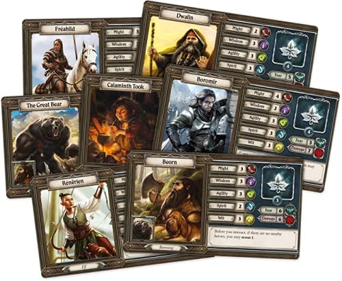 Fantasy Flight Games, Journeys in Middle-Earth: Spreading War Expansion, Miniature Game, 1 bis 5 Spieler, Alter 14+, 60 bis 120 Minuten SPielzeit, Multicolor, Englische Sprache - re:tech