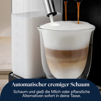 De'Longhi Rivelia Start EXAM420.55.BXL Kaffeevollautomat mit LatteCrema Hot & Cold Brew – Schwarz