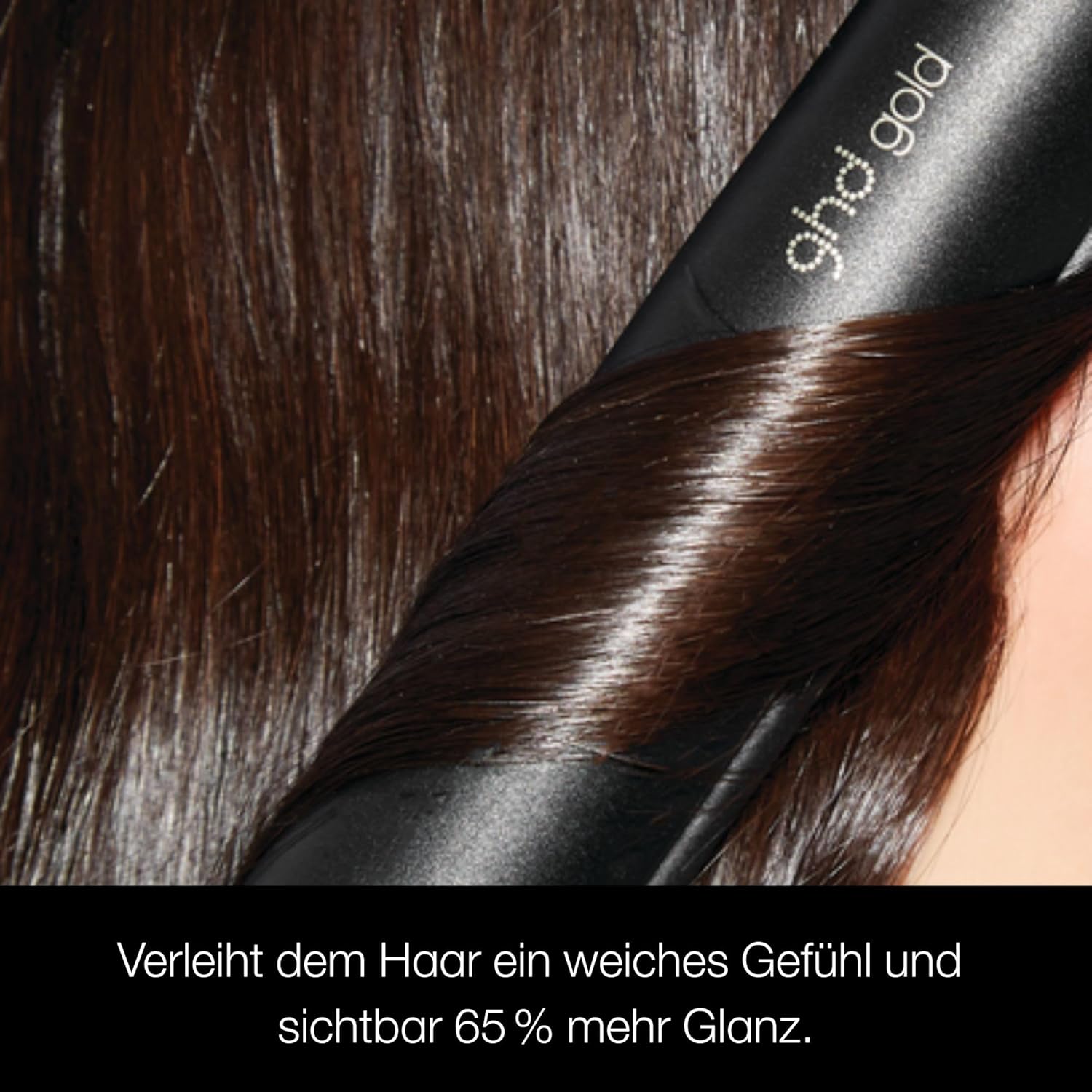 ghd Gold Styler Schwarz – Premium Glätteisen (26mm Platten) mit Dual‑Zone Technologie - re:tech