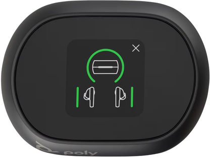 HP Poly Voyager Free 60+ UC – Premium True Wireless Headset mit Touchscreen-Case & ANC - re:tech