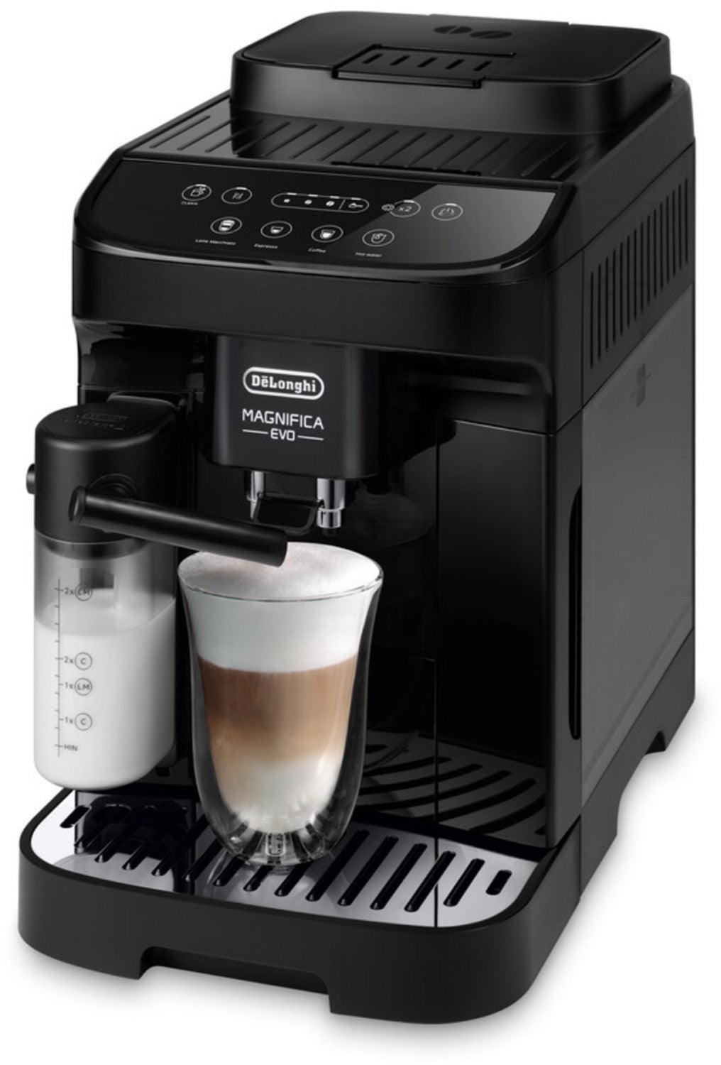 De'Longhi Magnifica Evo ECAM290.51.B Kaffeevollautomat mit LatteCrema Hot – Schwarz