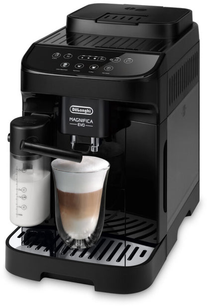 De'Longhi Magnifica Evo ECAM290.51.B Kaffeevollautomat mit LatteCrema Hot – Schwarz