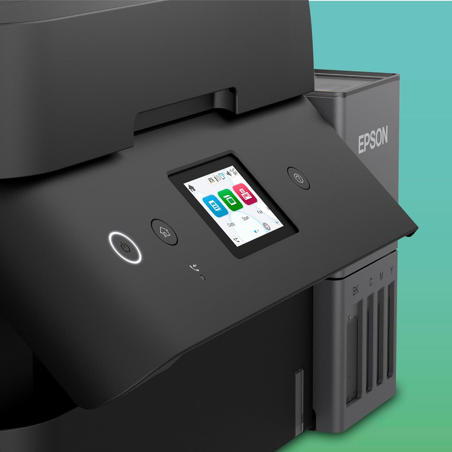 Epson EcoTank ET-4950 A4-Drucker mit Wi-Fi, AirPrint, automatischem Dokumenteneinzug, Duplex, Scannen, Kopieren und Fax, mit Tintentank