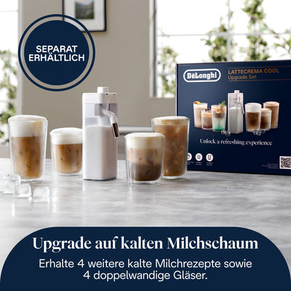 De'Longhi Rivelia Start EXAM420.55.BXL Kaffeevollautomat mit LatteCrema Hot & Cold Brew – Schwarz
