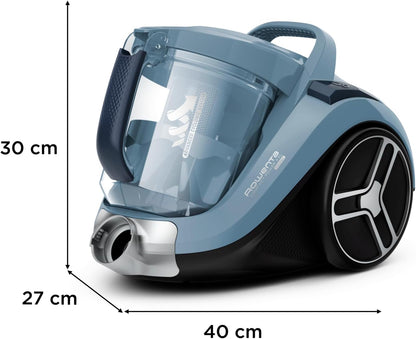 Rowenta Compact Power XXL RO4871EA - Bodenstaubsauger 2,5 Liter-Fassungsvermögen, kompaktes Design, EffiTech Motor, einfach zu entleeren, Staubsauger starke Saugleistung, 6,2-Meter-Netzkabel - re:tech