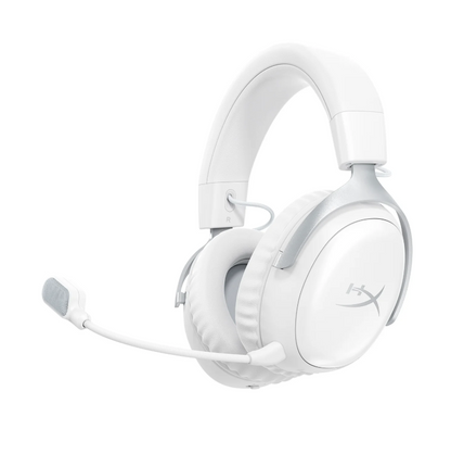 HP HyperX Cloud III S Wireless Weiß – Kabelloses Gaming-Headset mit 3D-Audio & 120h Akkulaufzeit - re:tech