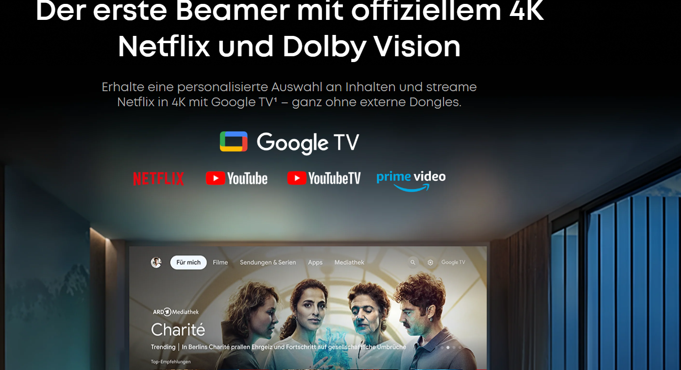 Nebula Cosmos 4K SE by Anker, Heimkino mit 4K Dolby Vision - re:tech